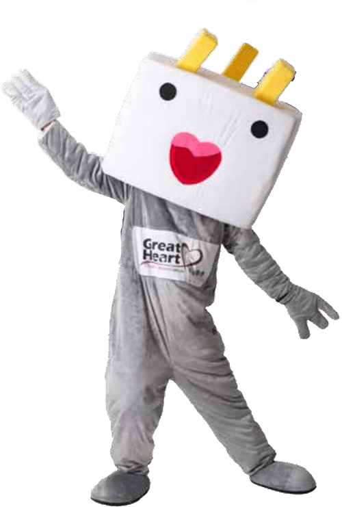 Heart Heart - Great Heart Charity's Mascot